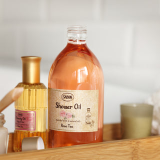 Huile de Douche Parfumée 500ml – Rose Tea