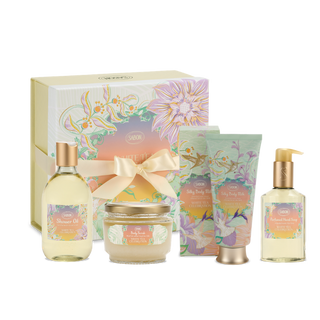 Coffret Rituel Corps & Mains White Tea Celebration