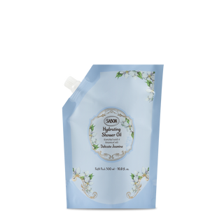 Nachfüllung Feuchtigkeitsspendendes Duschöl 500 ml – Delicate Jasmine