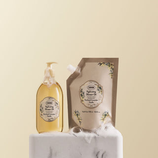 Nachfüllung Feuchtigkeitsspendendes Duschöl - Patchouli Lavender Vanilla - 500ml