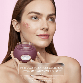 Nettoyant Exfoliant Visage - Rose - 60ml