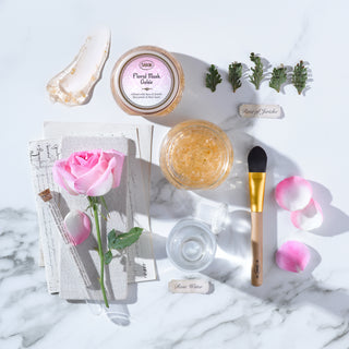 Masque Gelée Visage Rose 30ml